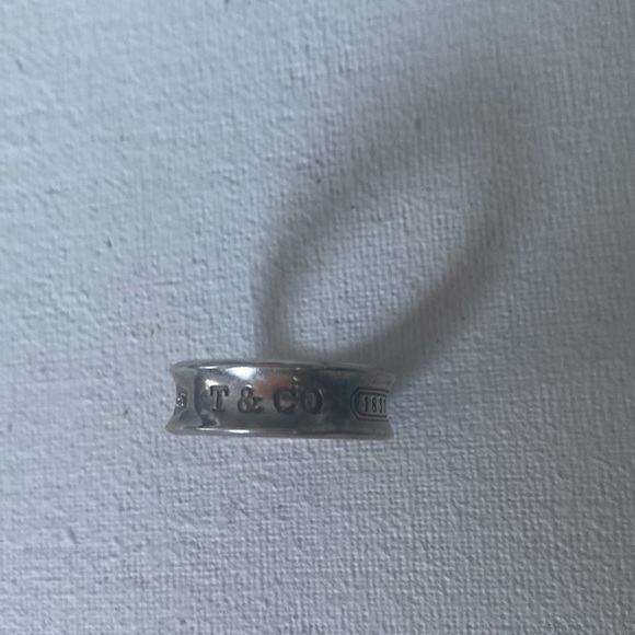 Tiffany & Co sterling silver ring size 6.5 logo T&Co - Picture 3 of 3